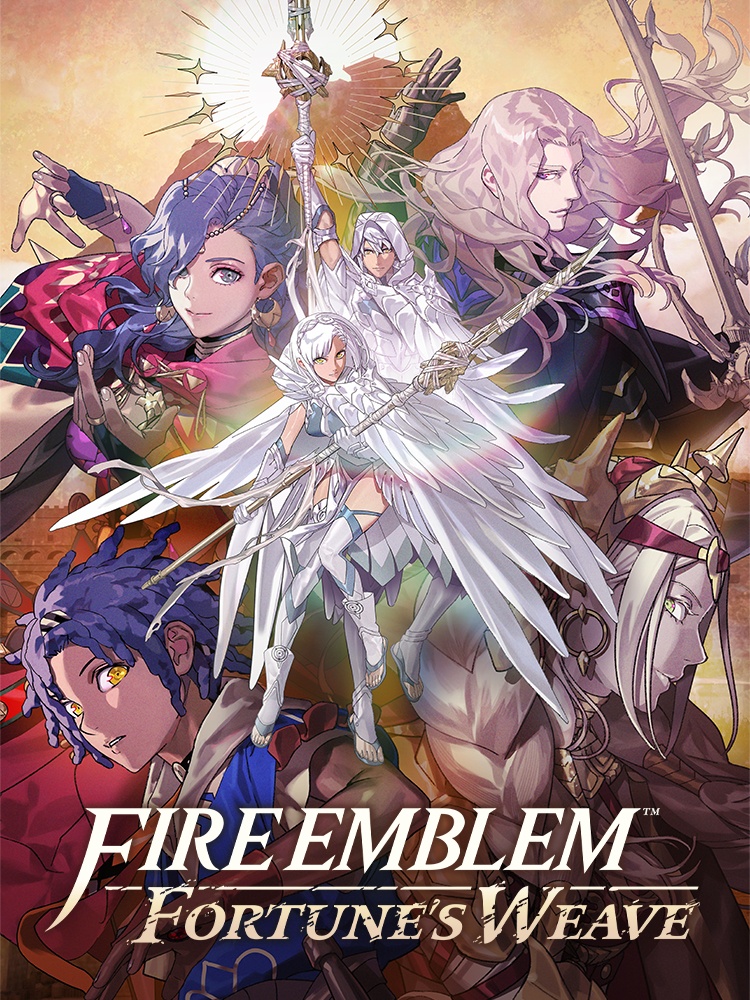 Fire Emblem: Fortune's Weave'in Nintendo resmî sayfasındaki ana görseli.