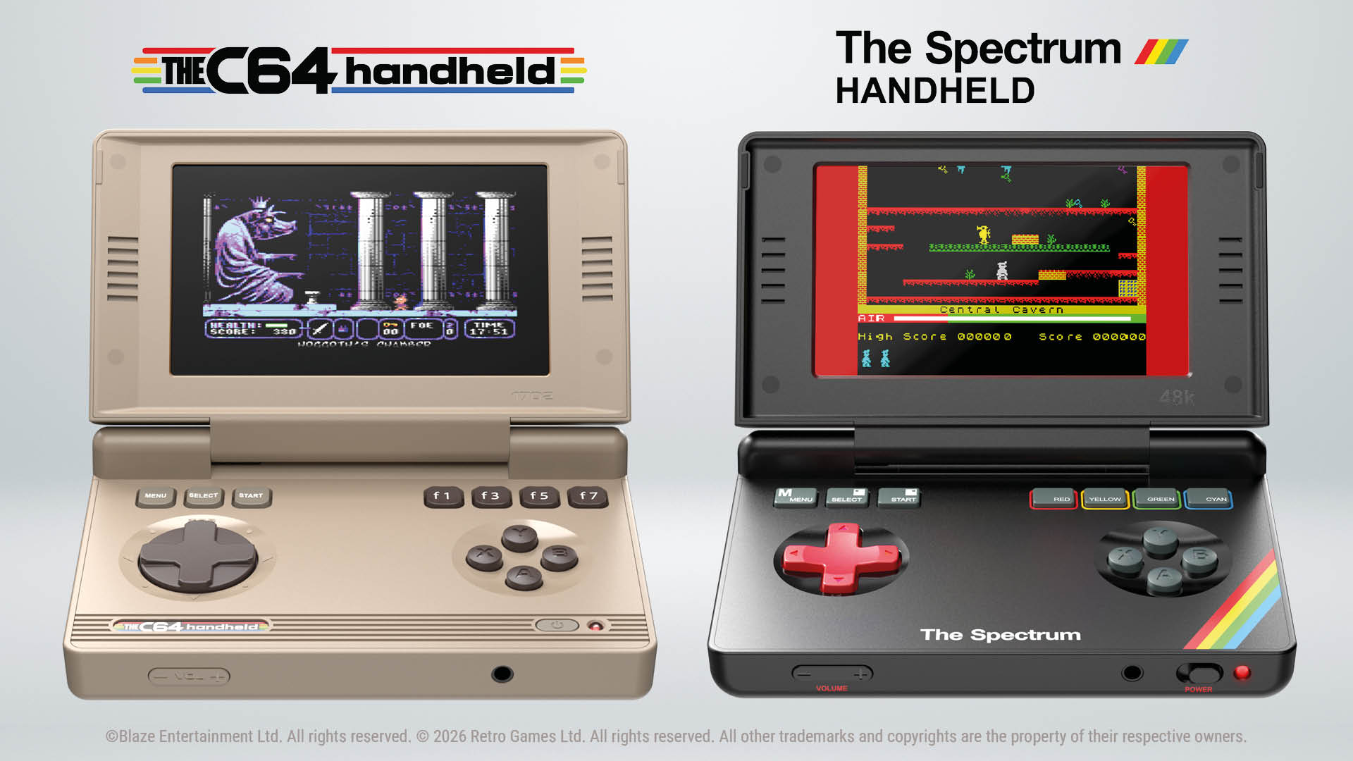 THEC64 ve Spectrum avuç konsolları nisana kaldı