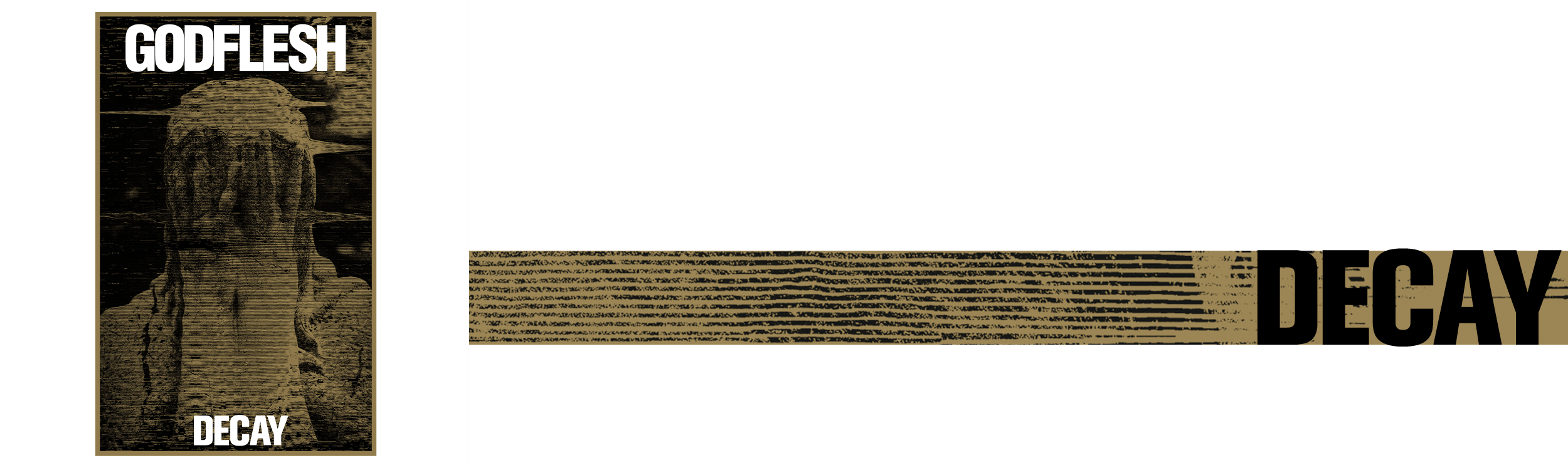 Relapse'in Decay sayfasındaki "out now" başlık afişi.